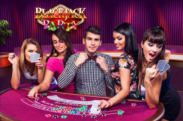 Blackjack Party: very entertaining dealers