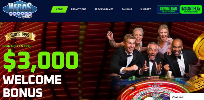 Vegas Casino Online review